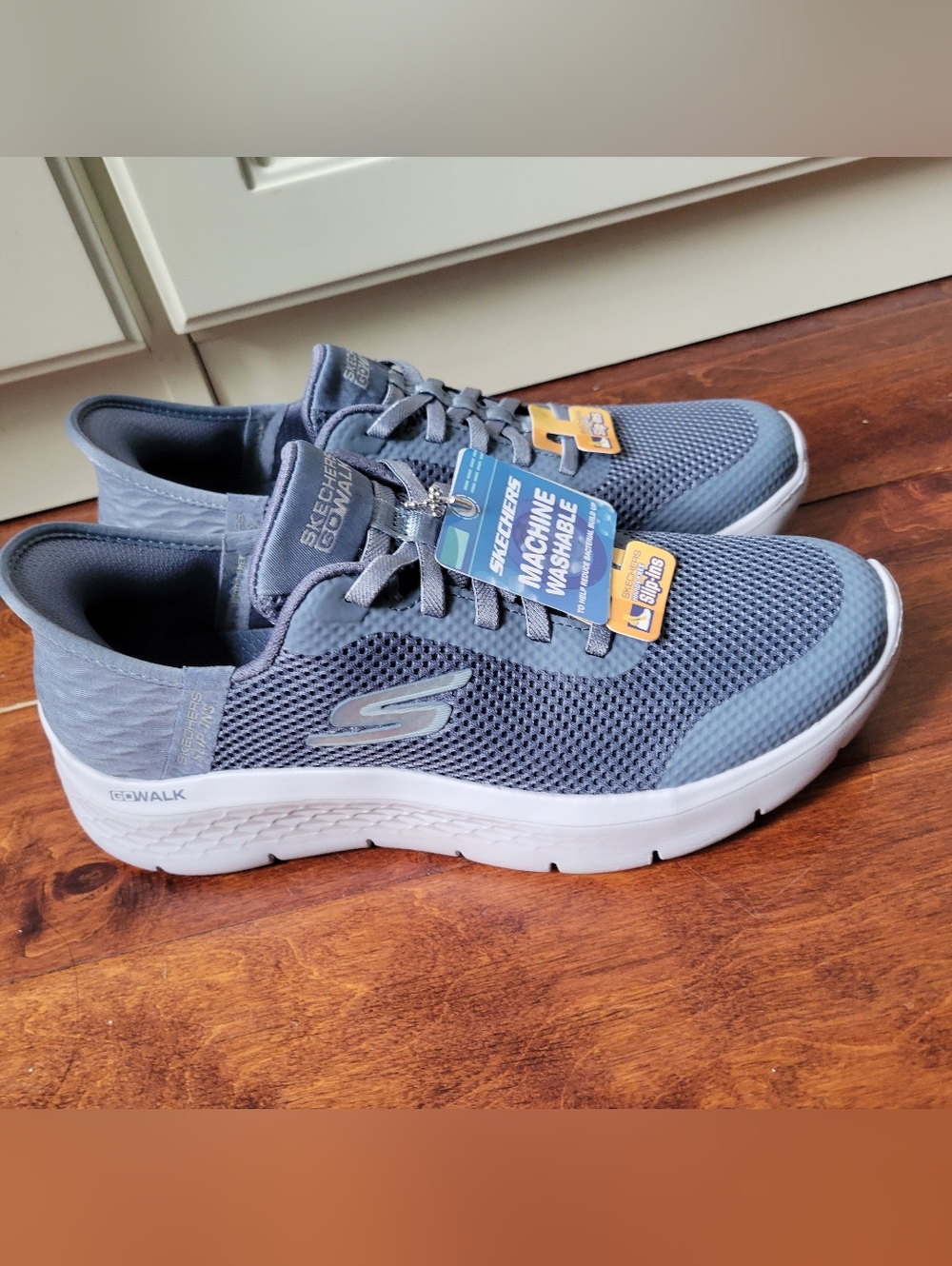 Skechers Hands Free Slip-ins GO WALK Flex Blue Womens Sz 7.5 NEW